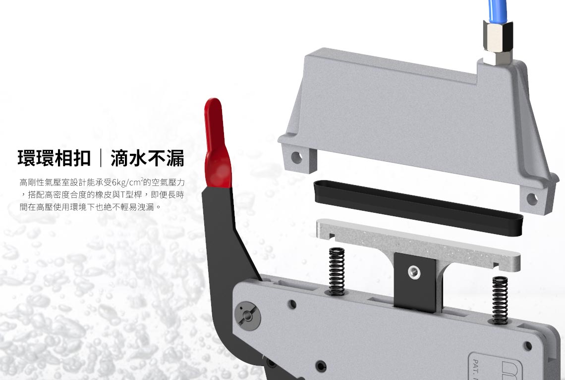 MT-C121 Easy Clamp type pneumatic score knife holder